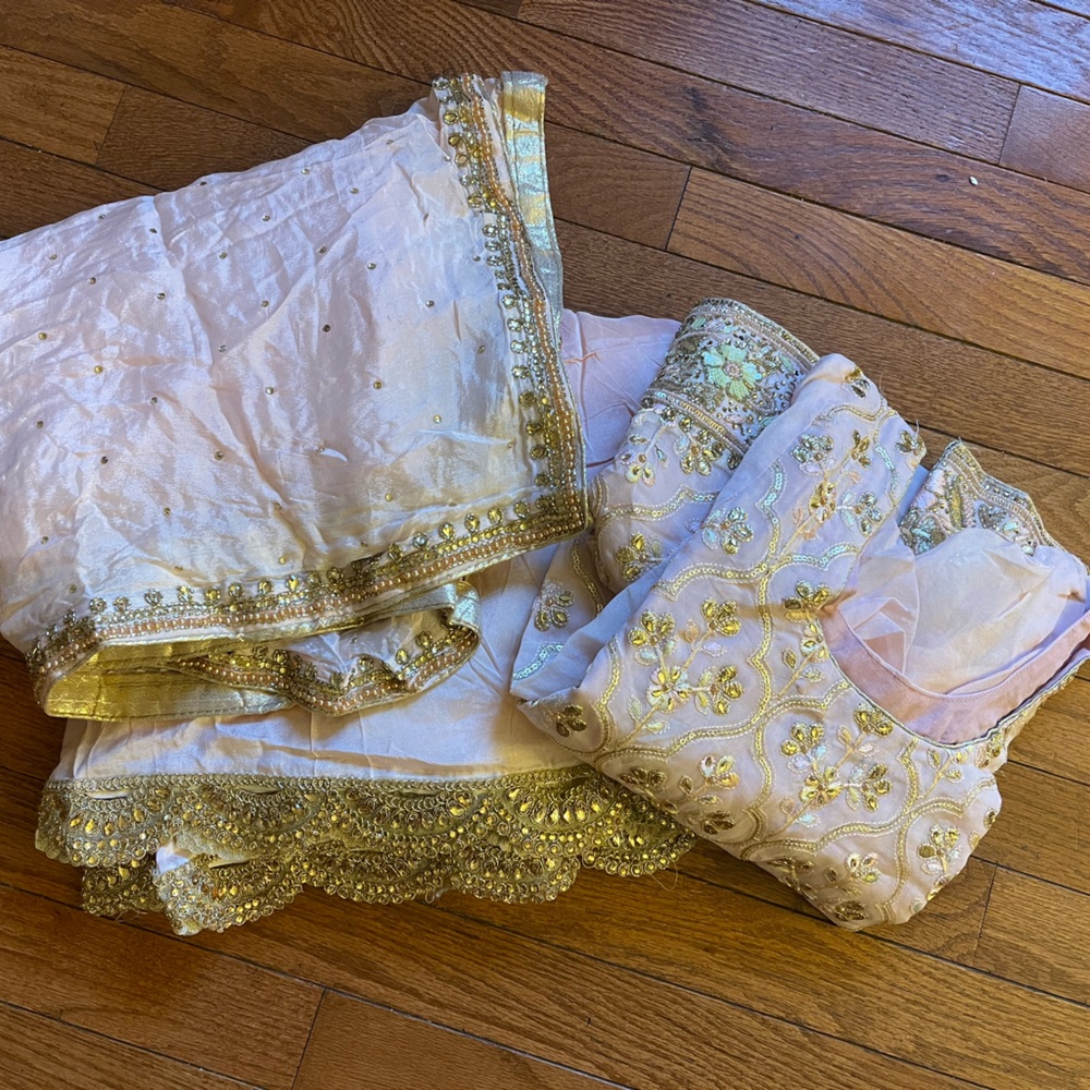 Light Pink Indian Gharara